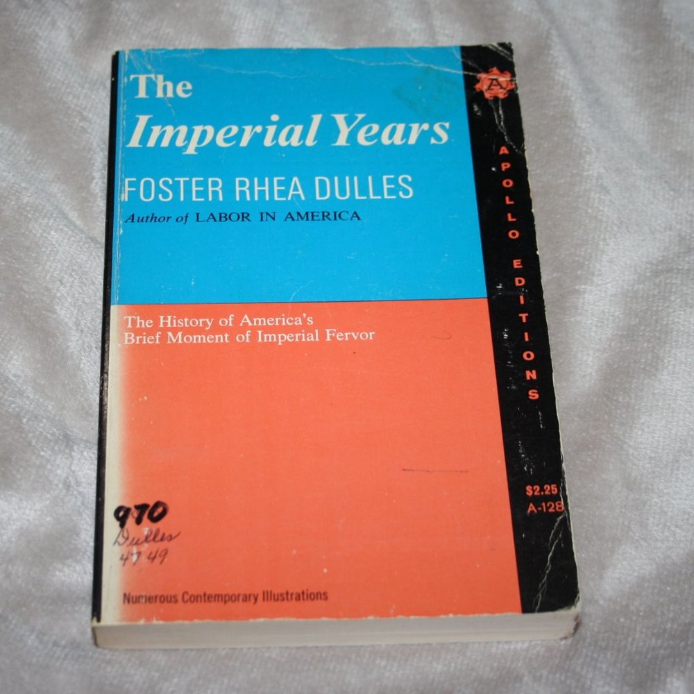 Vintage book The Imperial Years 1966 paperback (bb)